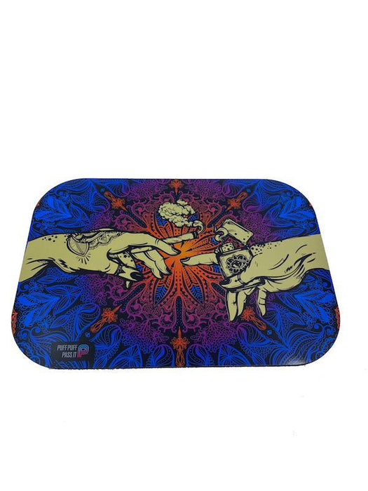Puff Puff Pass It - Metal Tray w/ Magnetic Lid (4 colors)