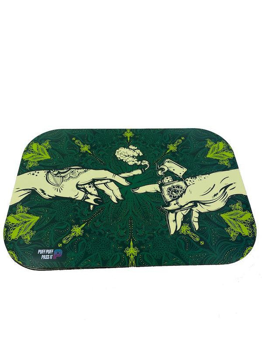 Puff Puff Pass It - Metal Tray w/ Magnetic Lid (4 colors)