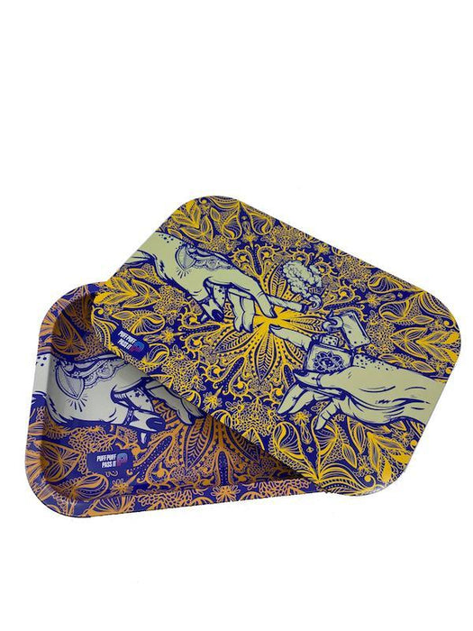 Puff Puff Pass It - Metal Tray w/ Magnetic Lid (4 colors)