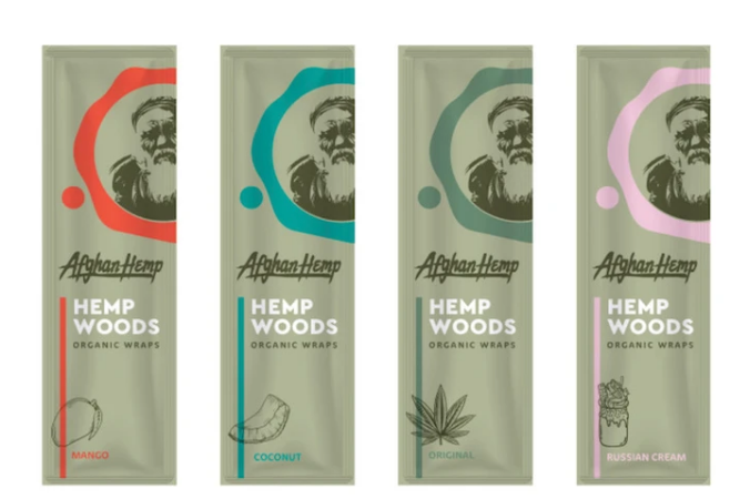 Afghan Hemp Blunt Wraps - Hemp Woods (6 flavors)